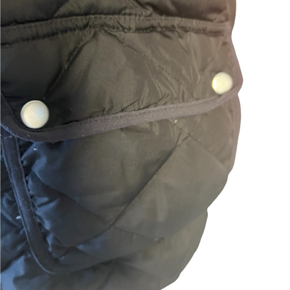 Woolrich duck down vest women’s size large quilted black excellent condition - Picture 6 of 8